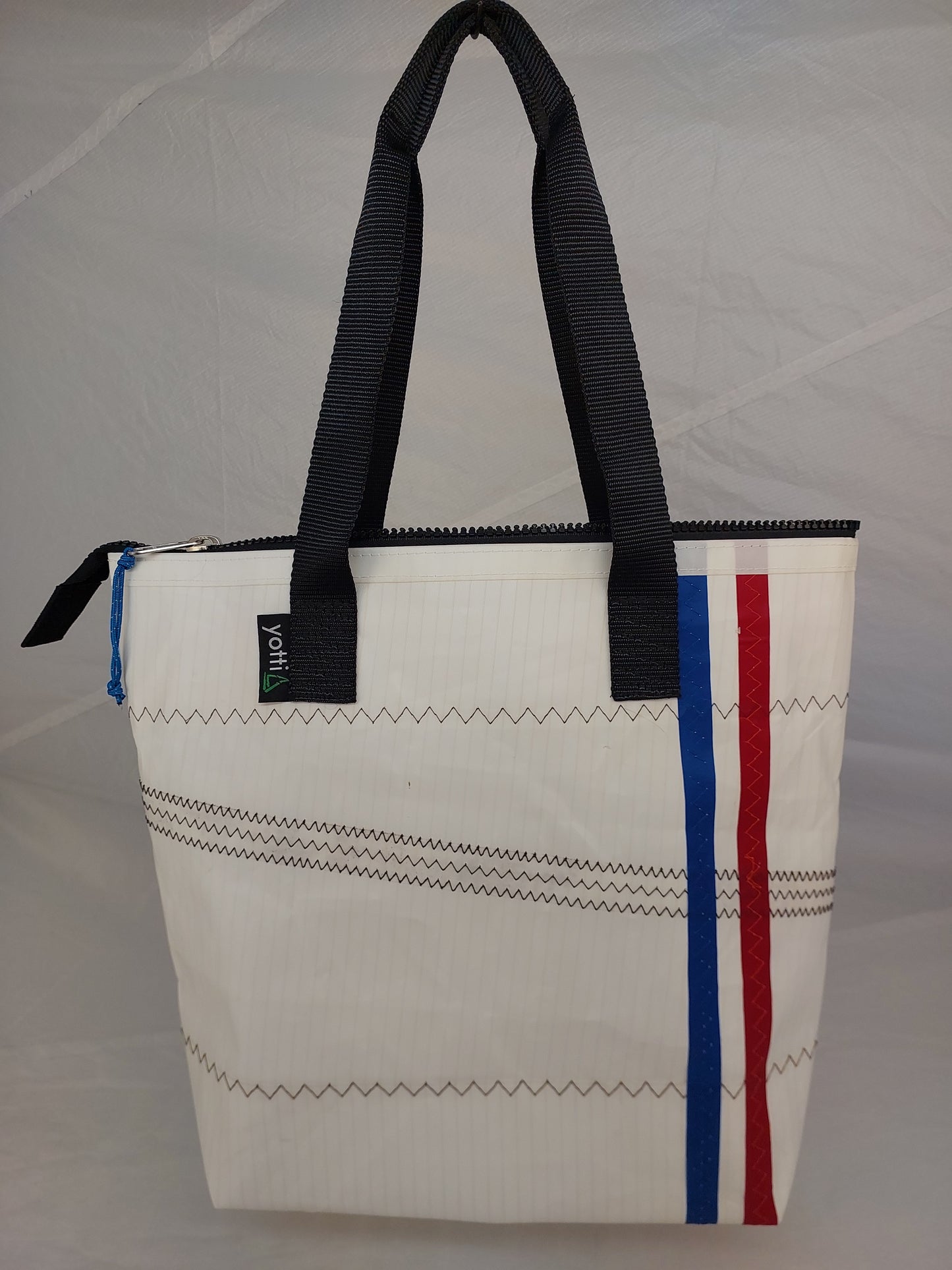 Stripe Zip Tote 858