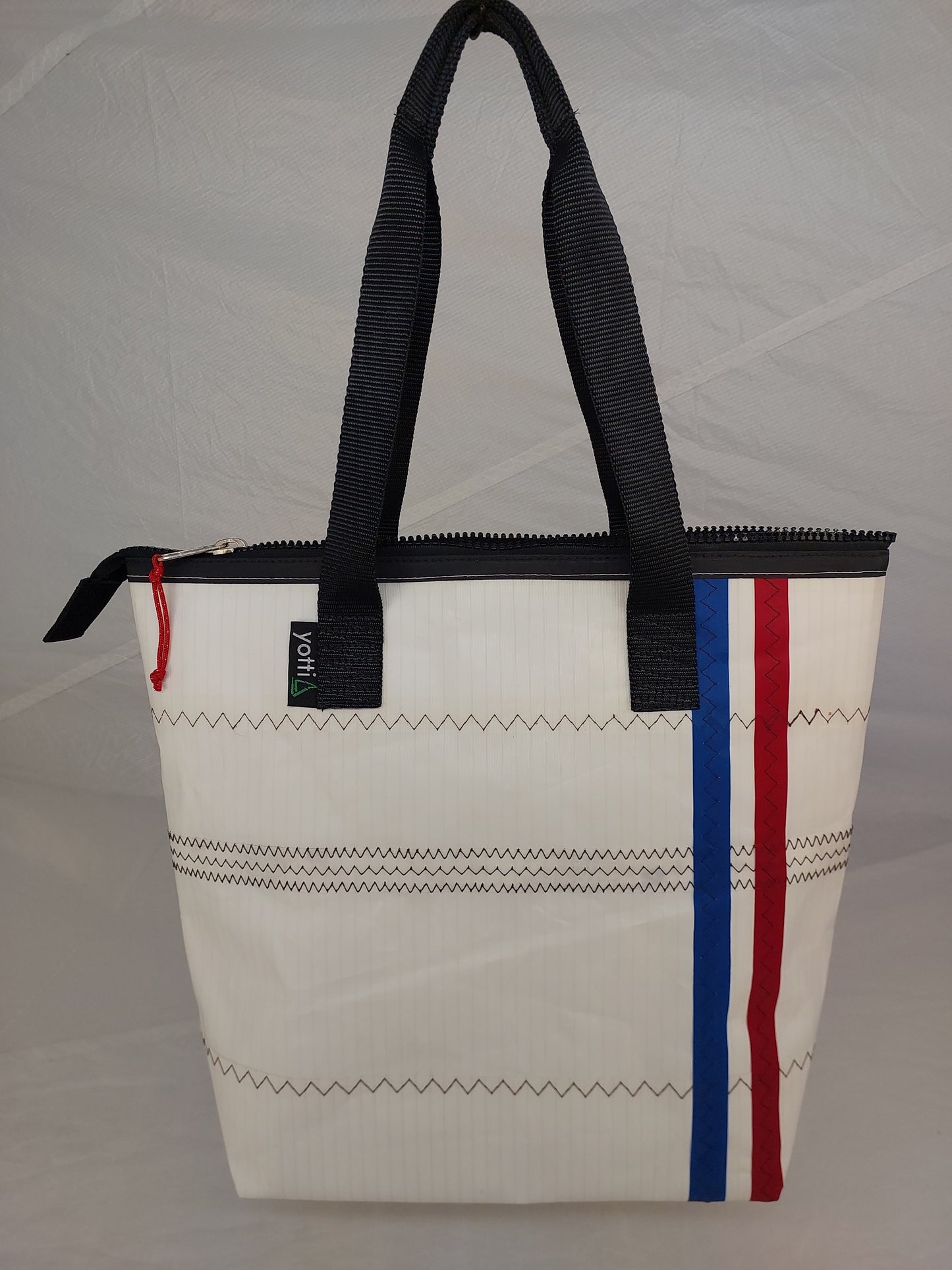 Stripe Zip Tote 867