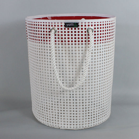 Large Basket Red Trim